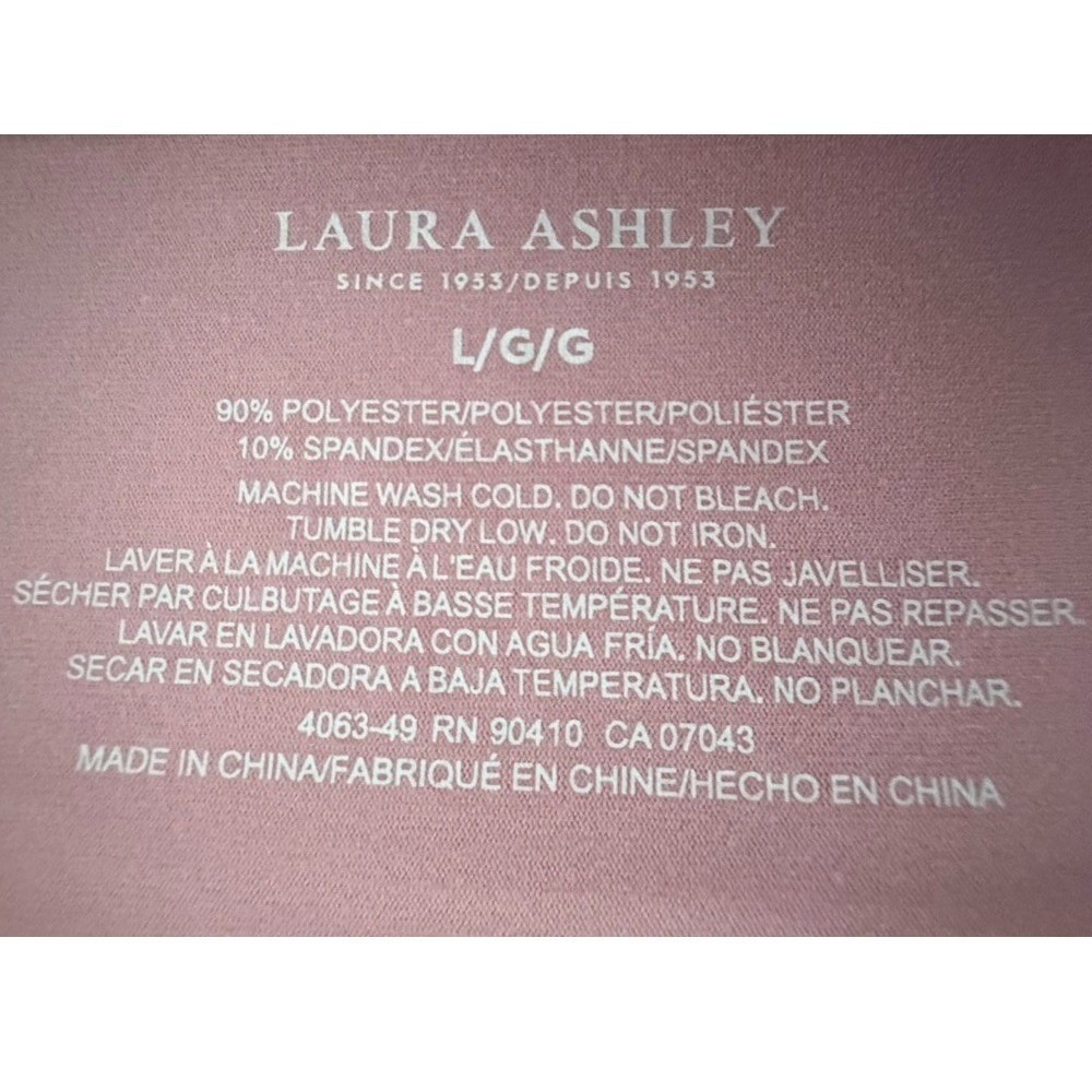 Laura Ashley Women's 5 Packs LS4063 Super Soft No Show Briefs Panties Size L New - Picture 9 of 10